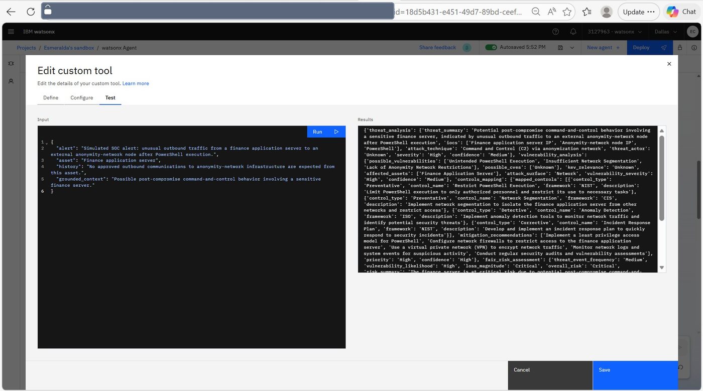 Testing the single-pass pipeline tool against a simulated alert and receiving a complete combined result